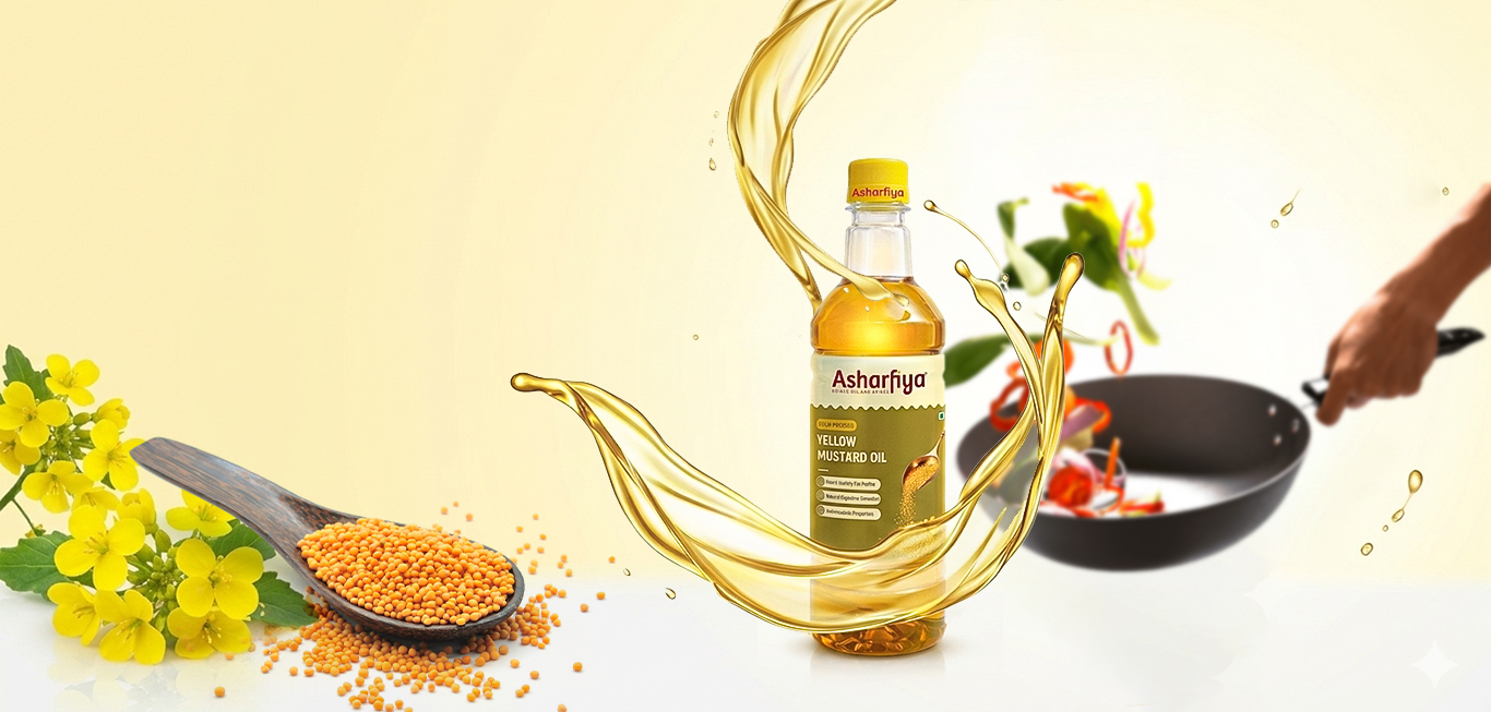 Asharfiya Mustard Oil Banner