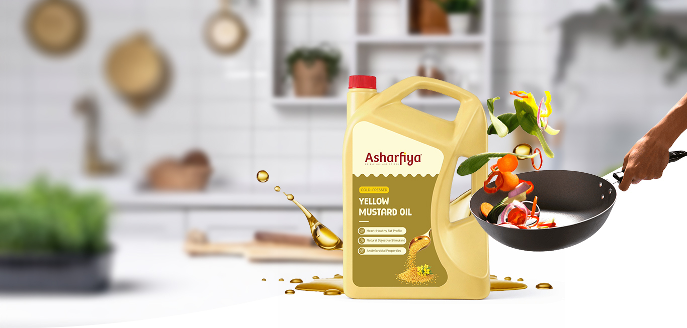 Asharfiya Mustard Oil Banner