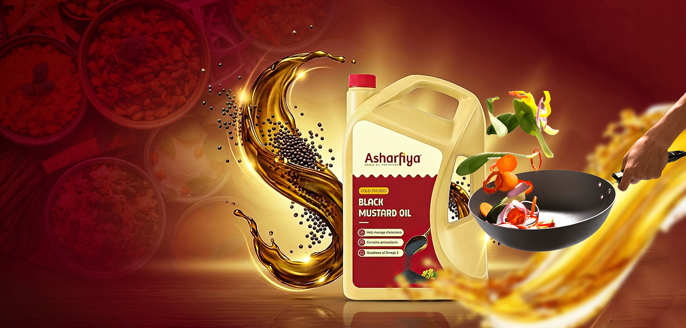 Asharfiya Mustard Oil Banner